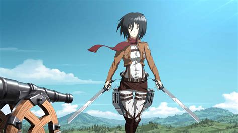 4K Mikasa Ackerman HD Desktop Wallpaper 38867 - Baltana