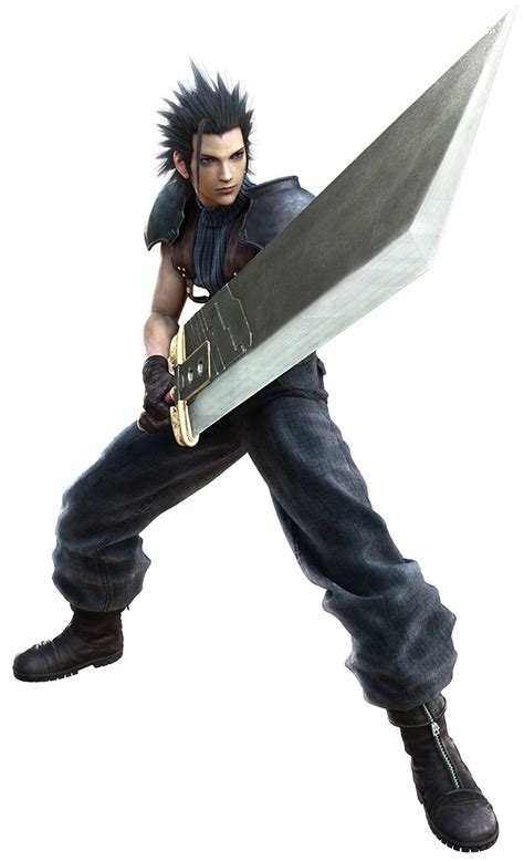 Zack Fair & Buster Sword - Characters & Art - Crisis Core: Final ...