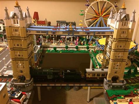 Lego Train Bridge MOC - this is my extended big London Tower Bridge Set ...