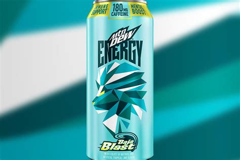 Baja Blast MTN DEW Energy drink promises a blast of tropical lime flavor