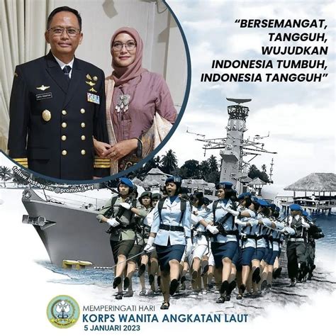 Dirgahayu Korps Wanita TNI Angkatan Laut 5 Januari 2023