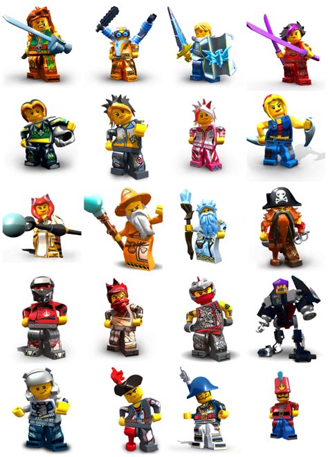 Lego Universe Character Poll - LEGO Action and Adventure Themes ...