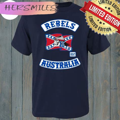 Rebels MC Motorcycle Club Australia Shirts - Hersmiles