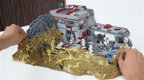 I made a timelapse of my latest Lego Star Wars MOC - Clone Base on ...