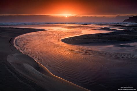 Sunset at Bandon Beach | Bandon, Oregon | Landscape mountain and desert ...