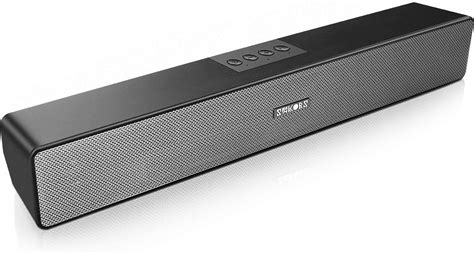 Computer Speakers, SAKOBS Bluetooth 5.0 Wireless PC Sound Bar, Stereo ...