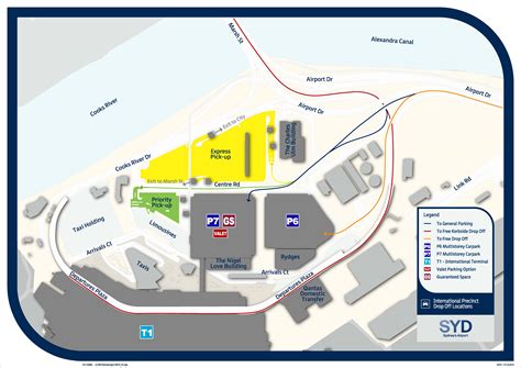 New Sydney Airport Map