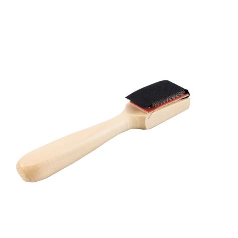 High Quality Wooded Handle Suede Sole Wire Shoe Cleaner Brush Dance ...