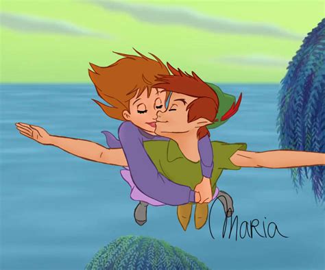 Kiss! - Peter Pan and Jane Fan Art (32703382) - Fanpop