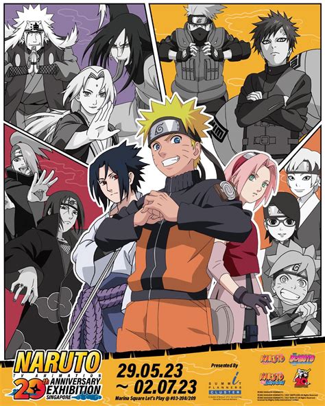 Naruto 20th Anniversary Exhibition will be in S'pore from May 29 - July ...