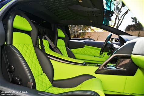 Lamborghini Murcielago LP640 With Acid Green Interior for Sale ...