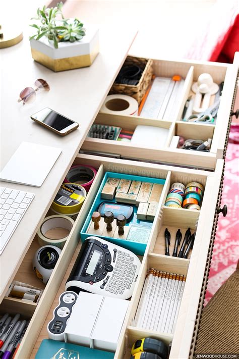 20 Best Ideas Diy Desk Drawer organizer – Home Inspiration and DIY ...