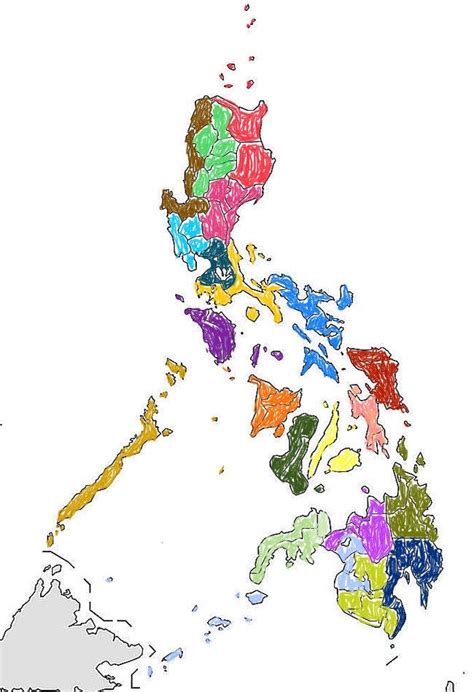 Philippine Map With Regions