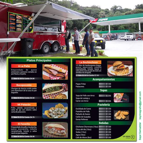 Food Truck Menu