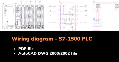 Download wiring diagram - Siemens S7-1500 PLC