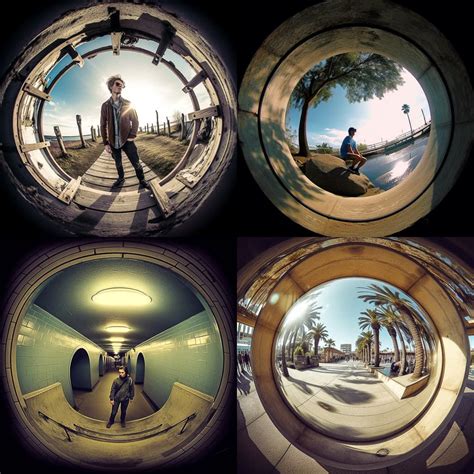 Fisheye lens Midjourney style | Andrei Kovalev's Midlibrary 2.0