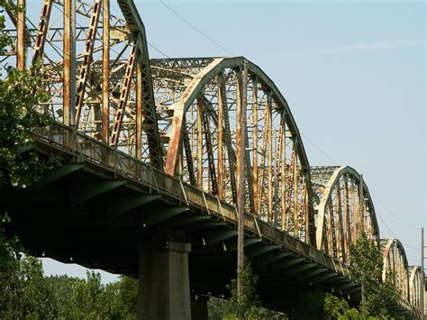 Indianapolis Boulevard Bridge (Nine Span Bridge / Gibson Railroad Yard ...