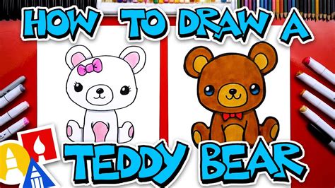 How To Draw A Teddy Bear - US National Teddy Bear Day - Uohere