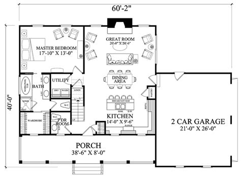 Cape Cod House Plans with Gabled Dormers