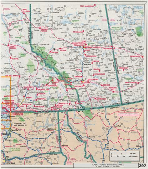 Alaska Maps Of Cities, Towns And Highways - Printable Road Map Of ...