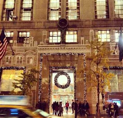 Christmas at Tiffany's! I can never go to New York without stopping ...