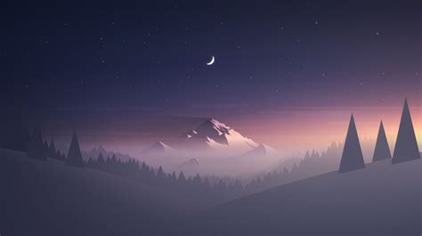 Minimal Landscape [2560 x 1440] | Minimalist desktop wallpaper, Desktop ...