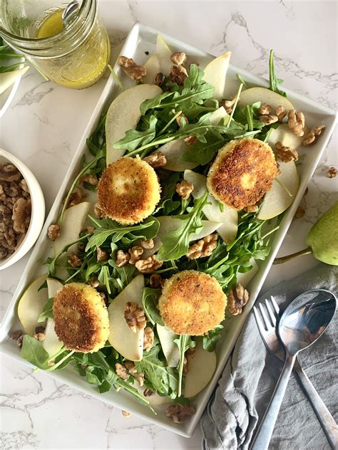 Crispy Goat Cheese Salad - Big Delicious Life