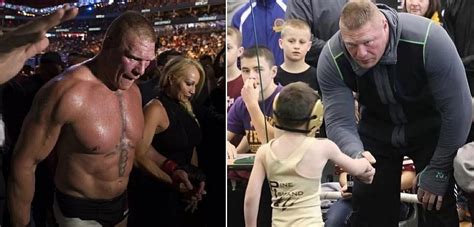 5 Rare images of former WWE Champion Brock Lesnar as a family man