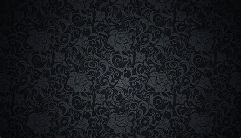 HD wallpaper: black and gray flower wallpaper, retro, pattern, vector ...