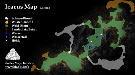 Icarus Cave Locations Map