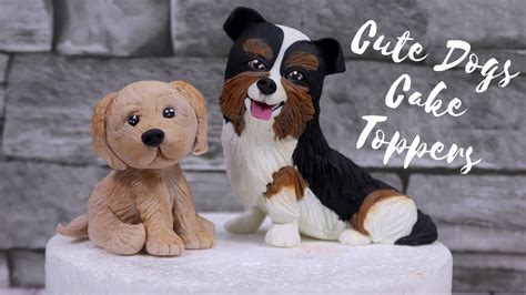 Cute Dogs Cake Toppers - YouTube