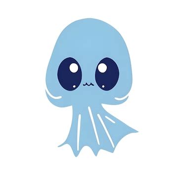 Premium Vector | Adorable floating ghost