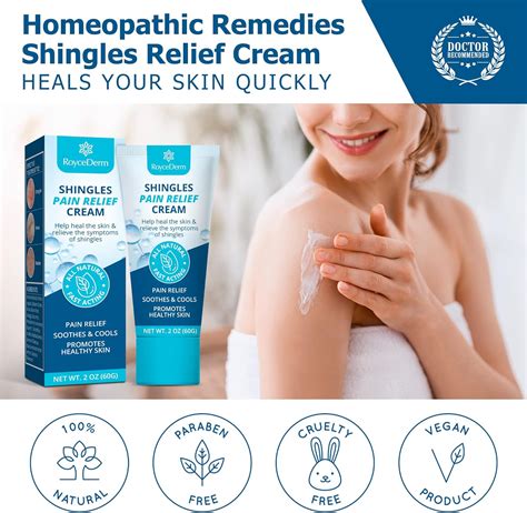 Buy Roycederm Shingles Treatment, Shingles Pain Relief Cream, Shingles ...