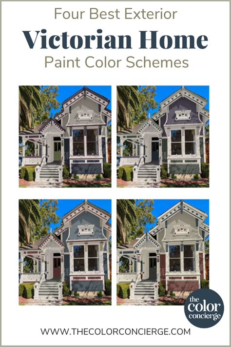 Best Exterior Paint Colors for Victorian Homes | Color Concierge