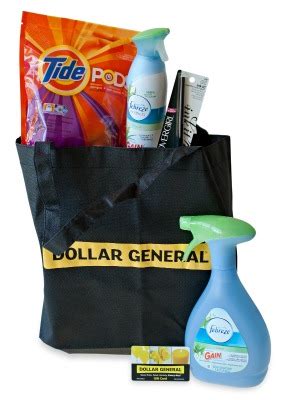 Giveaway Reminder: Dollar General Gift Card + P&G Prize Package