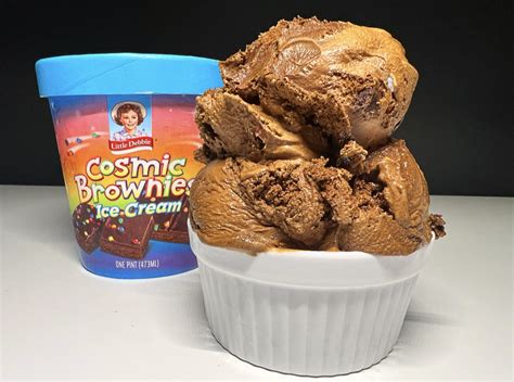 REVIEW: Little Debbie Cosmic Brownies Ice Cream - Junk Banter