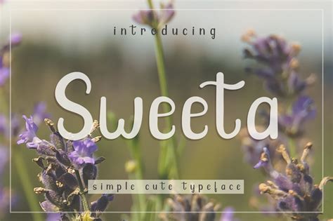 Download Sweeta font | fontsme.com