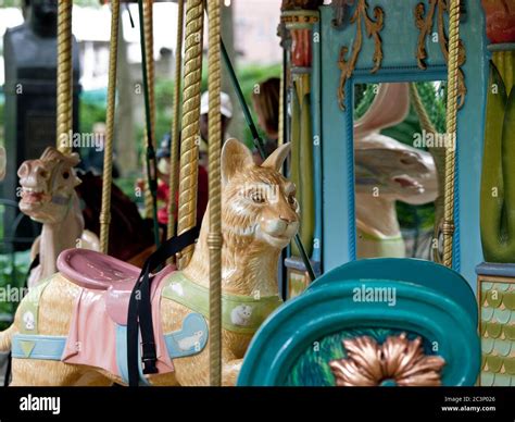 Bryant Park Carousel Stock Photo - Alamy