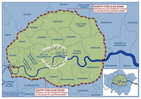 ULEZ expansion map 2021: New Ultra Low Emission Zone boundaries | The ...