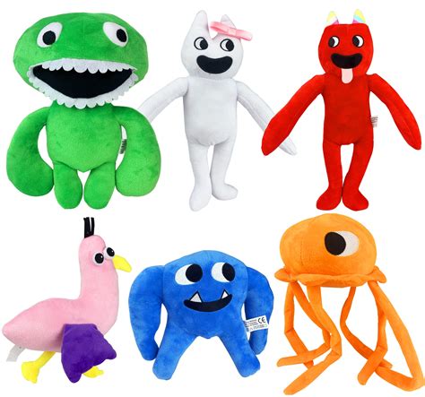 Buy PERUKOYO Garten of Banban Plush Toy,6PCS Cute Garten of Ban Ban ...