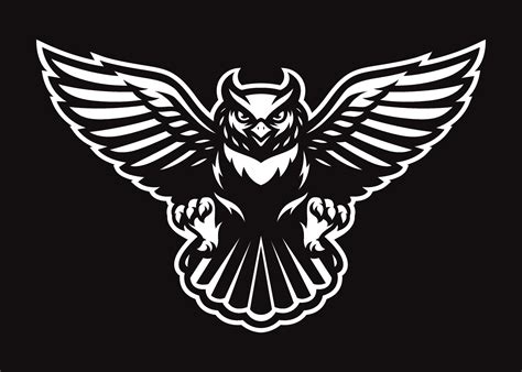 Owl Vector Logo 5885016 Vector Art at Vecteezy