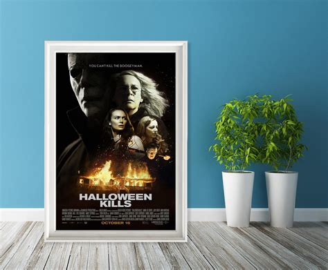 Halloween Kills Movie Poster / Film Poster 18x12 / | Etsy