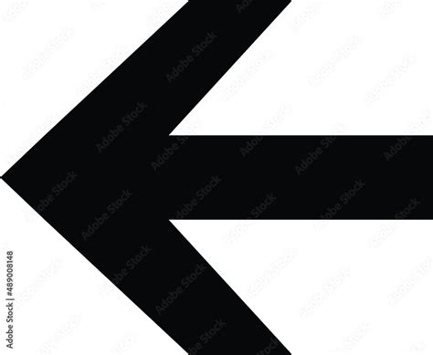 left arrow vector illustration, left arrow icon vector, left arrow ...