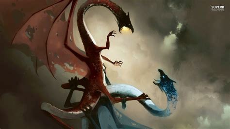 Fire and Ice - Dragons Wallpaper (38725833) - Fanpop