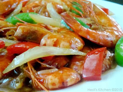 Resep Udang Saus Tiram - Dunia Kuliner Nusantara