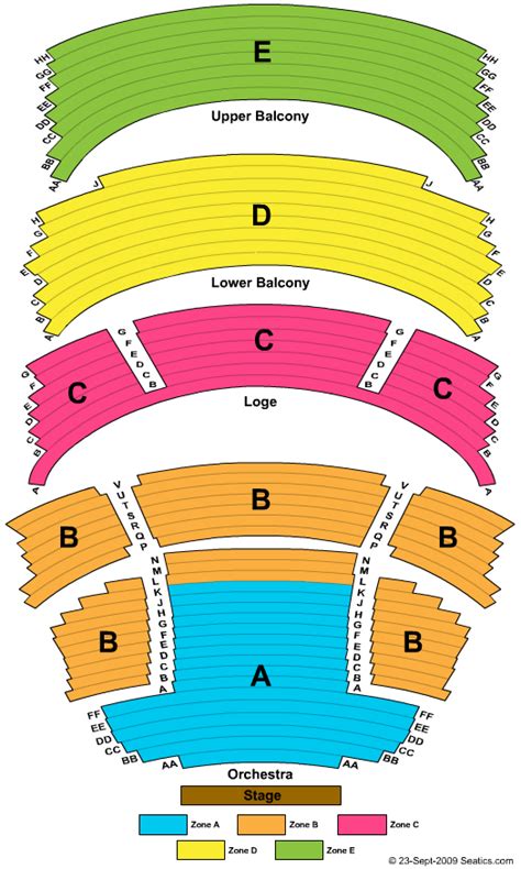 Schuster Performing Arts Center Seating Chart | Schuster Performing ...