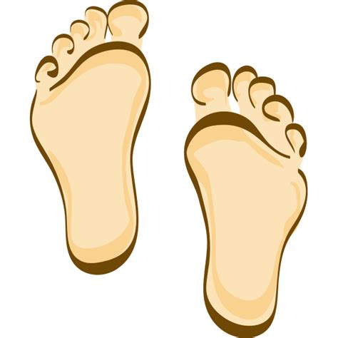 Human feet cartoon clip art | Free SVG