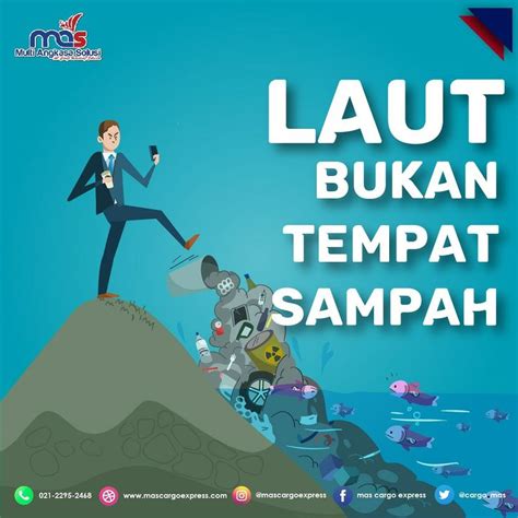 Laut bukan tempat sampah. Jangan buang sampah ke laut. • Hotmail 021 ...