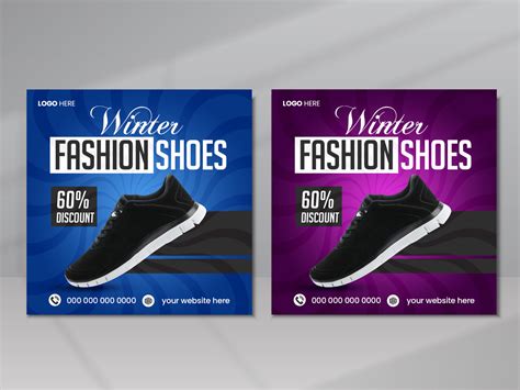 Shoes Social Media Instagram Post Design Graphic by VMSIT · Creative ...