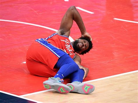 Joel Embiid injured in Philadelphia’s big win over Washington | Express ...